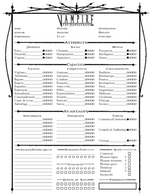 vampire mascarade clans Book