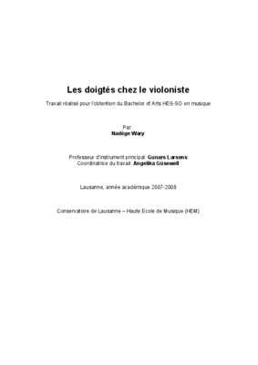 violoniste Book
