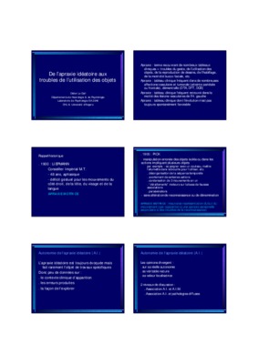 praxie ideatoire Book