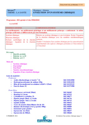 theme sante physique chimie seconde Book