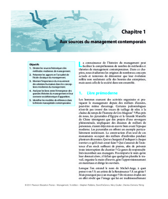le management contemporain Book