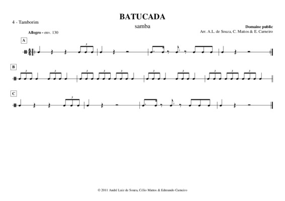 batucada Book