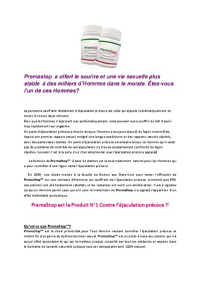 premastop Book