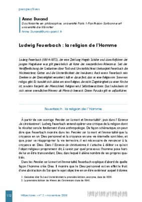 l_origin de religion chez feuerbach pdf Book