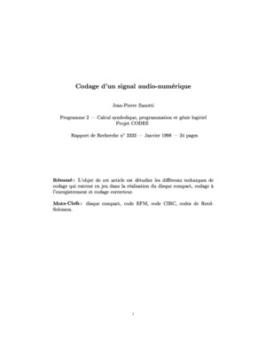 codage de signal Book