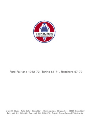 ford fairlane 500 skyliner Book