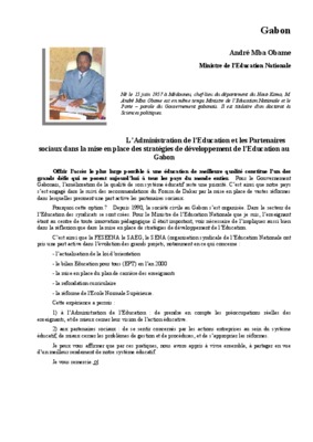 minkoue obame Book
