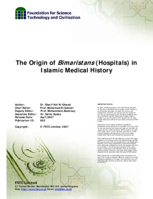 bimaristans Book
