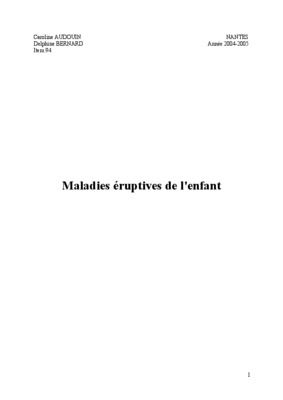 eruptives Book