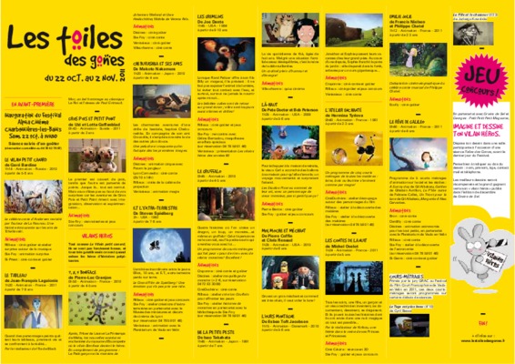 quizz cinema Book