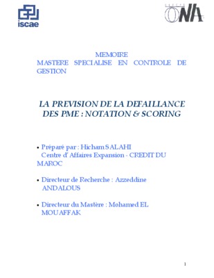 defaillance d_entreprise et scoring Book