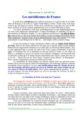 meridiennes Book