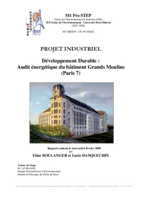 besoin energetique du batiment industriel Book