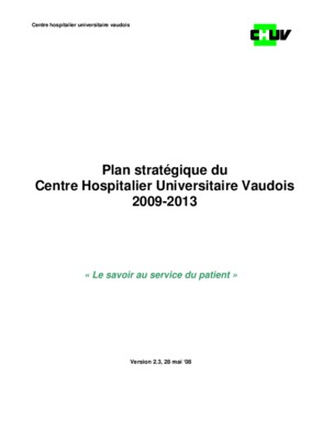 plan centre hospitalier universitaire Book