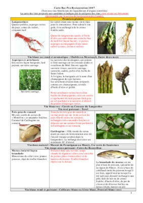 restauration carte examen Book