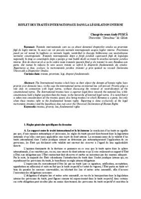 individu et traites internationaux Book