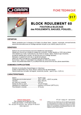 fds block roulement 60 orapi listes des fichiers pdf fds block roulement 60 orapi Book