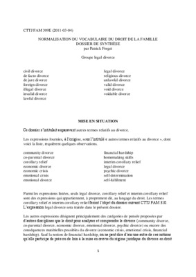 exercice droit sur le divorce Book
