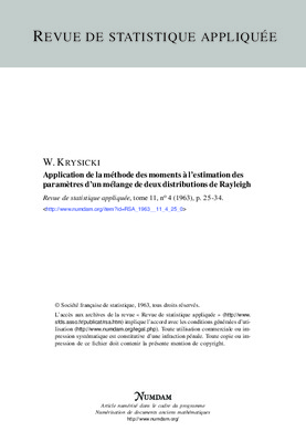 estimation methode des moments Book