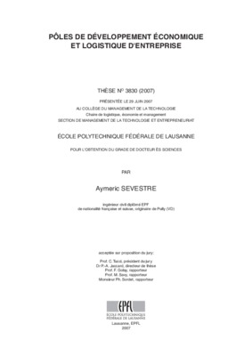 logistique levier de developpement economique Book