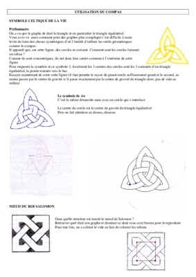 utilisation du compas Book