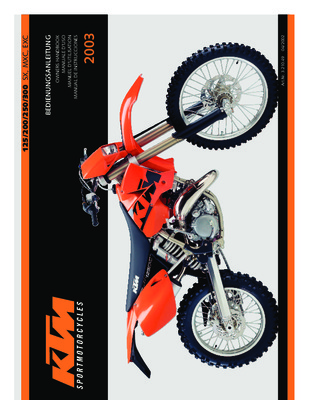 mz 125 sx Book