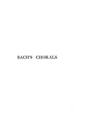 chorals Book