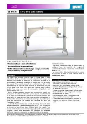 arc en trois articulations Book