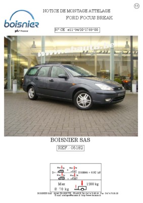 boisnier attelage 508 sw Book