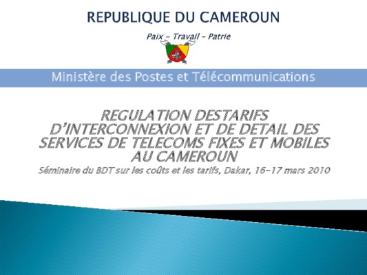 tarif sydonia cameroun Book