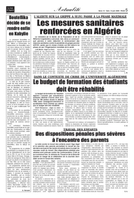 algerie actualite Book