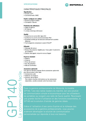 radio gm140 Book