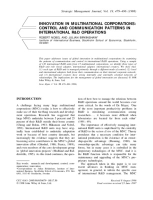 control fiscal multinational Book