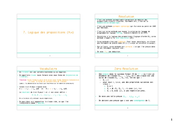 exercice et solution logique des propositions methodes de resolution Book