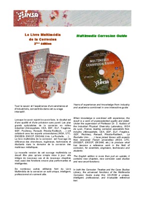 livre de corrosion Book