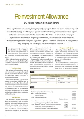 reinvestment Book
