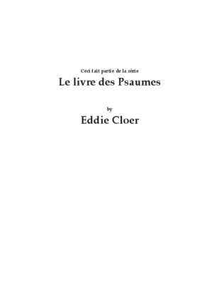 livre des benedictions Book