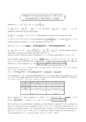 corrige type du devoir 3 cned terminale es Book