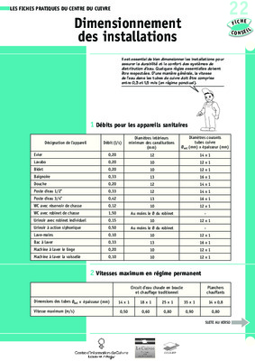 dimensionnement boucle ecs Book