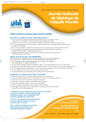 infantile obesite Book