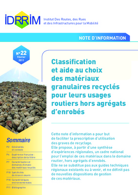 materiaux routes Book
