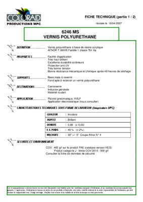 vernis polyurethane Book