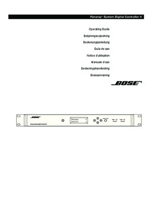 panaray digital controller Book