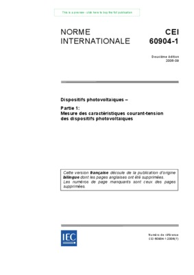 iec 60904 5 Book