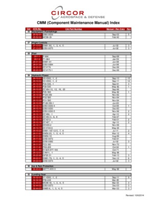 component maintenance manual Book