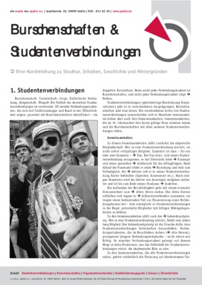 studentenverbindungen Book