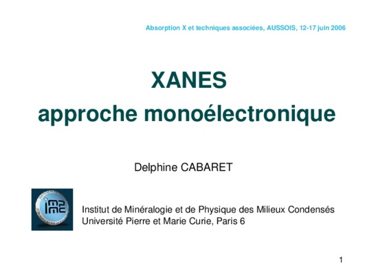 xanes Book