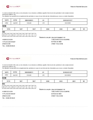 fichier bic iban Book