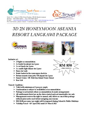 honeymoon Book