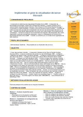 gestion serveurs Book